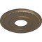 Ekena Millwork Bradford Ceiling Medallion (Fits Canopies up to 6 5/8"), 12 1/2"OD x 3 7/8"ID x 3/4"P, Warm Silver CM12BRWSS - alternate 3